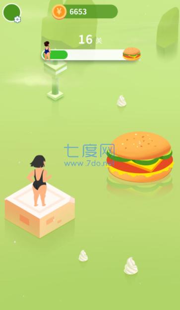 吃货跳一跳