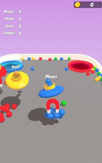 磁铁球比赛游戏安卓版（Magnet Ball Race）图片1
