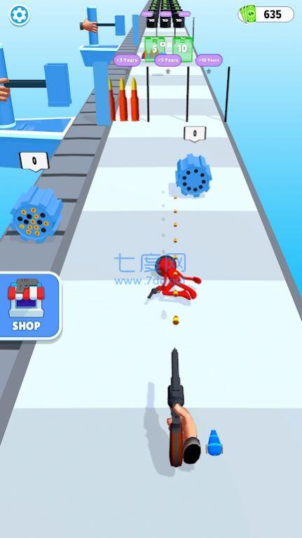 武器切换跑游戏截图2