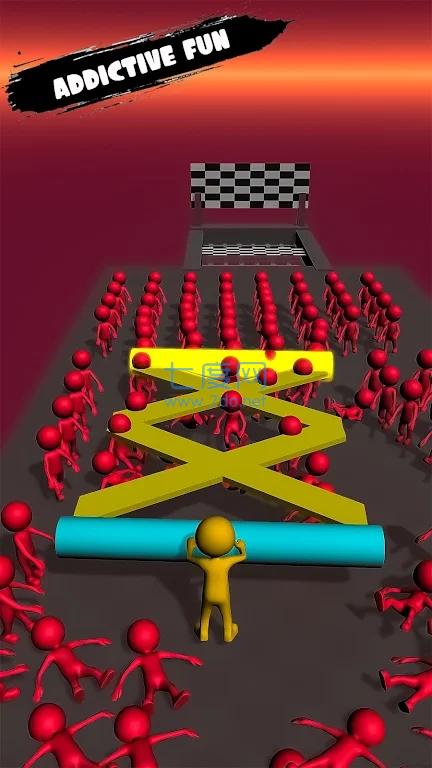 推动人群混沌控制游戏截图1