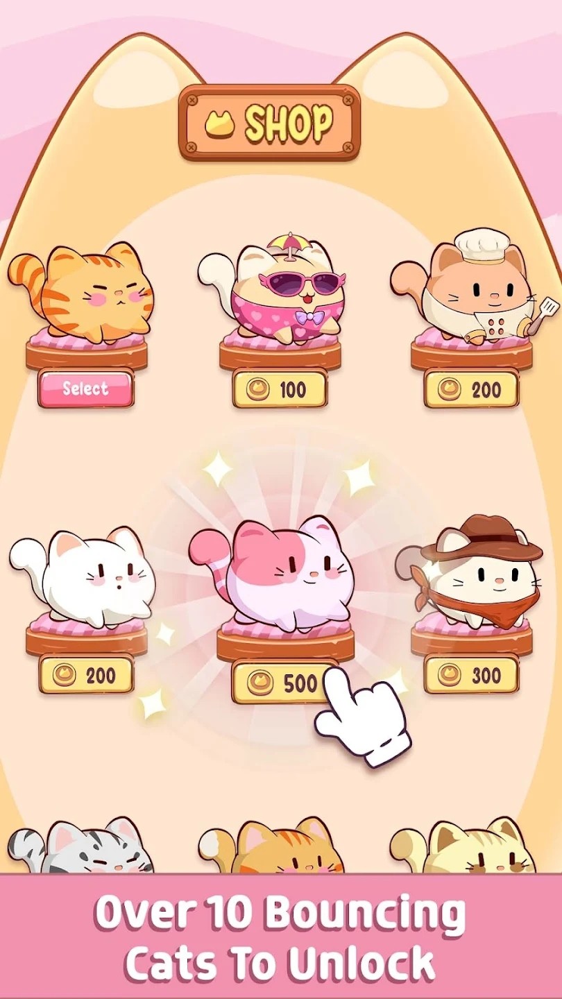 弹跳猫无限金币截图1