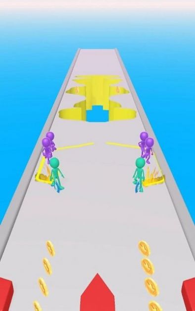 地面挖掘机跑酷截图0