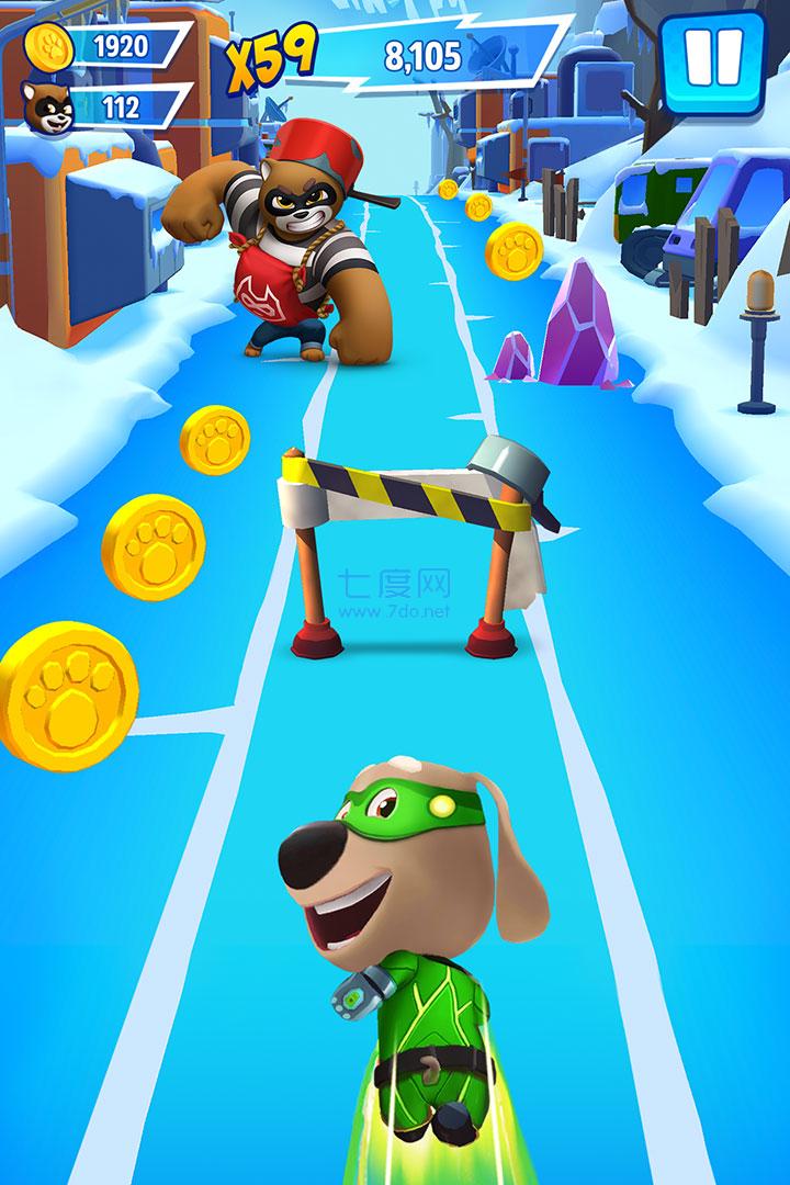 汤姆猫英雄跑酷破解版2022截图1