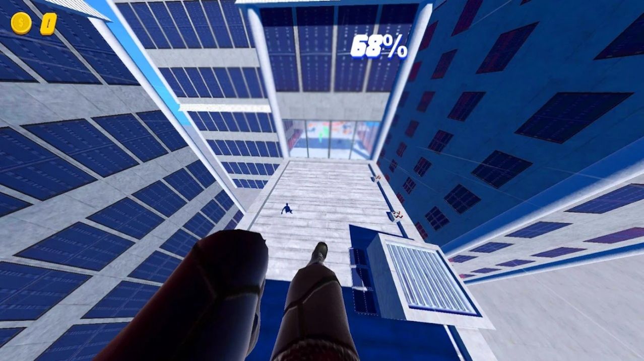 屋顶忍者跑游戏中文版（Rooftop Run Ninja） 截图2