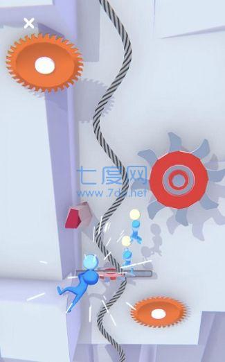 爬绳救援游戏
