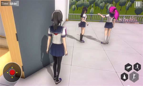 小樱女孩校园模拟汉化版截图0