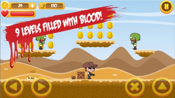 牛仔吊打僵尸免费金币无限子弹最新版  v4.4.4