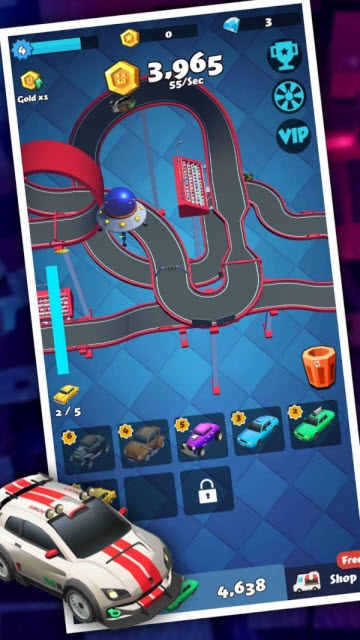 疯狂赛车轨道app截图1