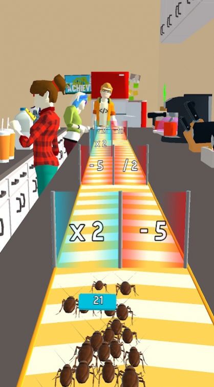 昆虫快跑3d游戏安卓版（Insect Run 3D） 截图1