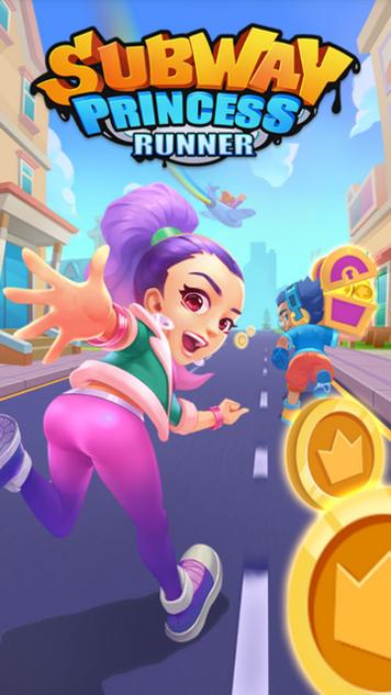 地铁公主跑酷无限金币版截图0