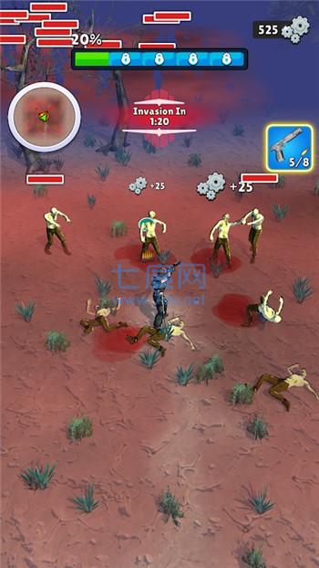 僵尸大地生存乱斗Zombie Land截图0