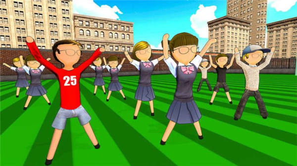 火柴人高中女子学校截图0