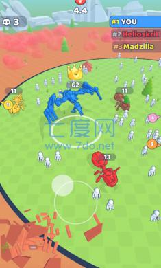 人类怪物竞技场游戏