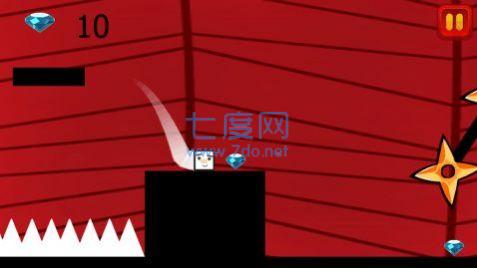 疯狂正方形跑游戏截图0