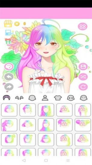 粉彩萌娘换装系统截图0
