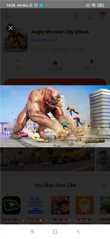 愤怒的怪物攻城截图0