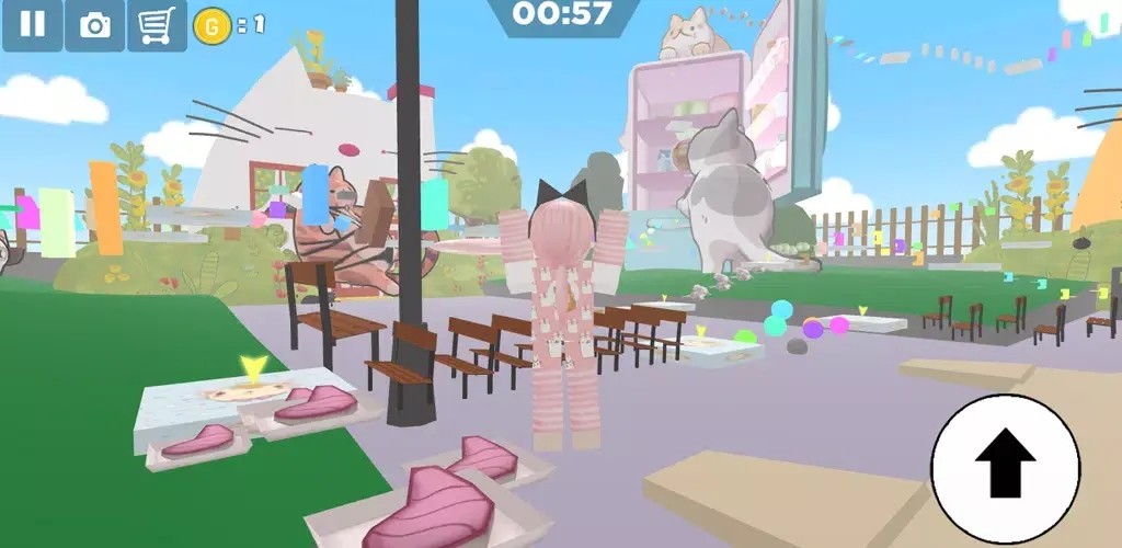 奥比猫屋跑酷截图3