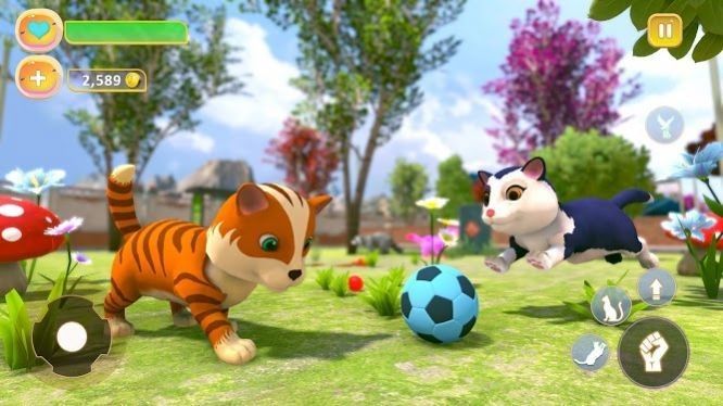 可爱的小猫模拟器免费金币最新版图片1