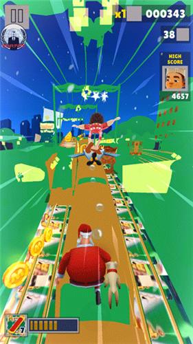地铁跑酷迷你世界版截图1