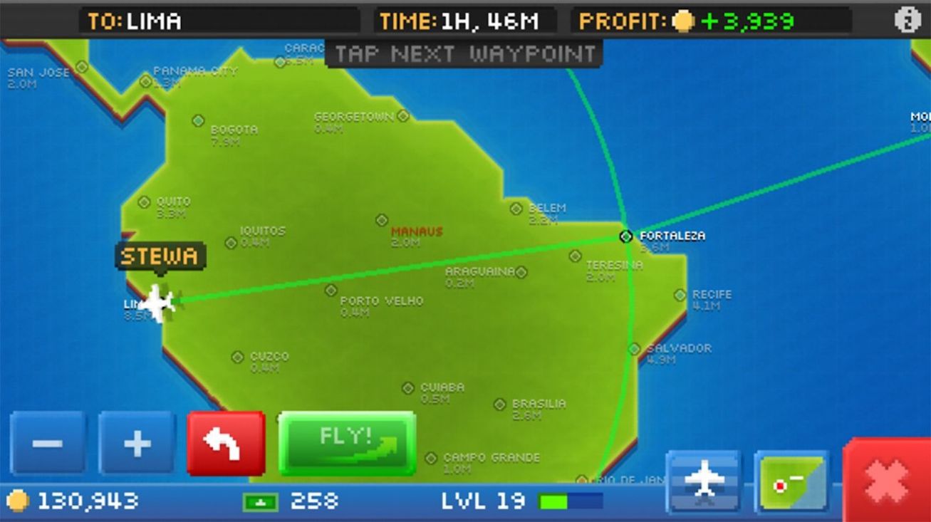 袖珍飞机游戏安卓版（Pocket Planes）图片1