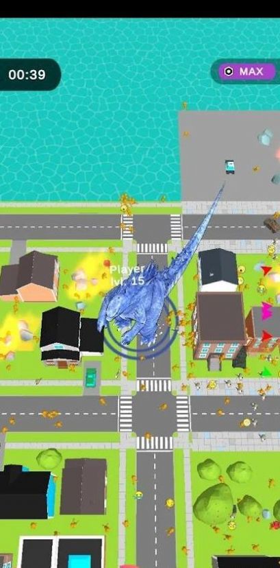 怪兽破坏竞技场游戏官方版（Kaiju Rampage IO）图片1