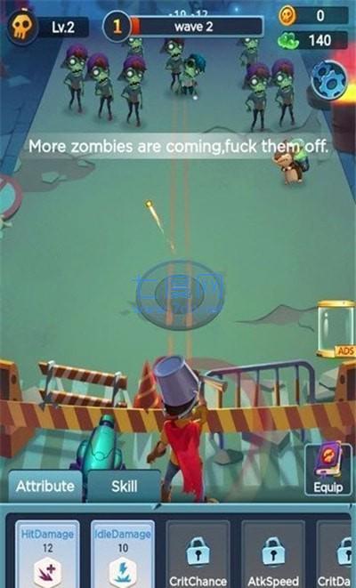 世界末日僵尸空闲射击者 v1.007