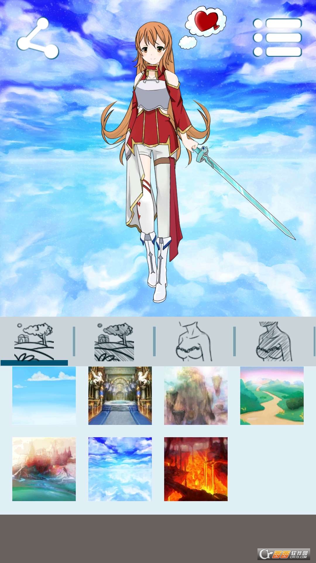 头像制作人动漫女孩 v2.5 安卓版