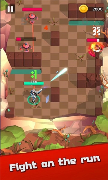 Shooting Robot: Run and Gun(拍摄机器人跑的枪)截图2
