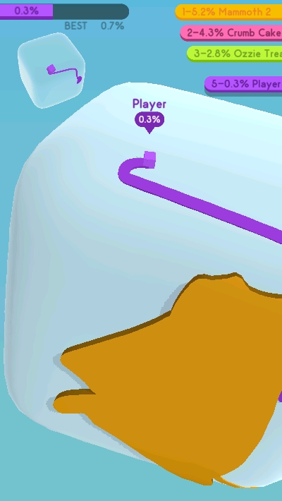 Paper.io 3D(圈地大作战3D)截图2