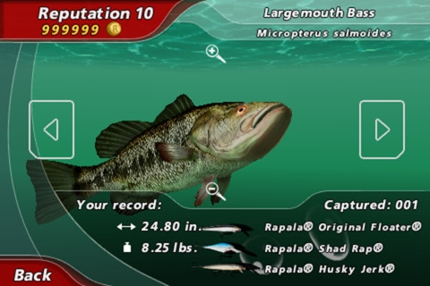 钓鱼高手 Rapalareg Pro Bass Fishing v3.1.5