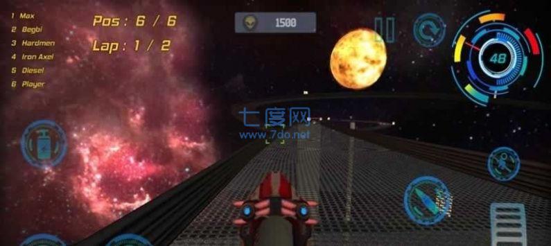 科幻星际摩托游戏截图1
