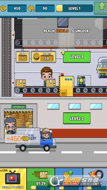 Idle Delivery Tycoon(闲置盒大亨) v1.04 安卓版