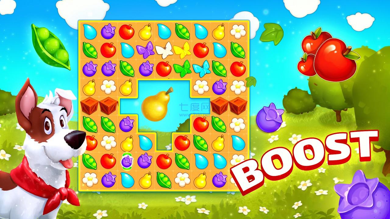 农场匹配3(Farm: Match 3 puzzle)截图2