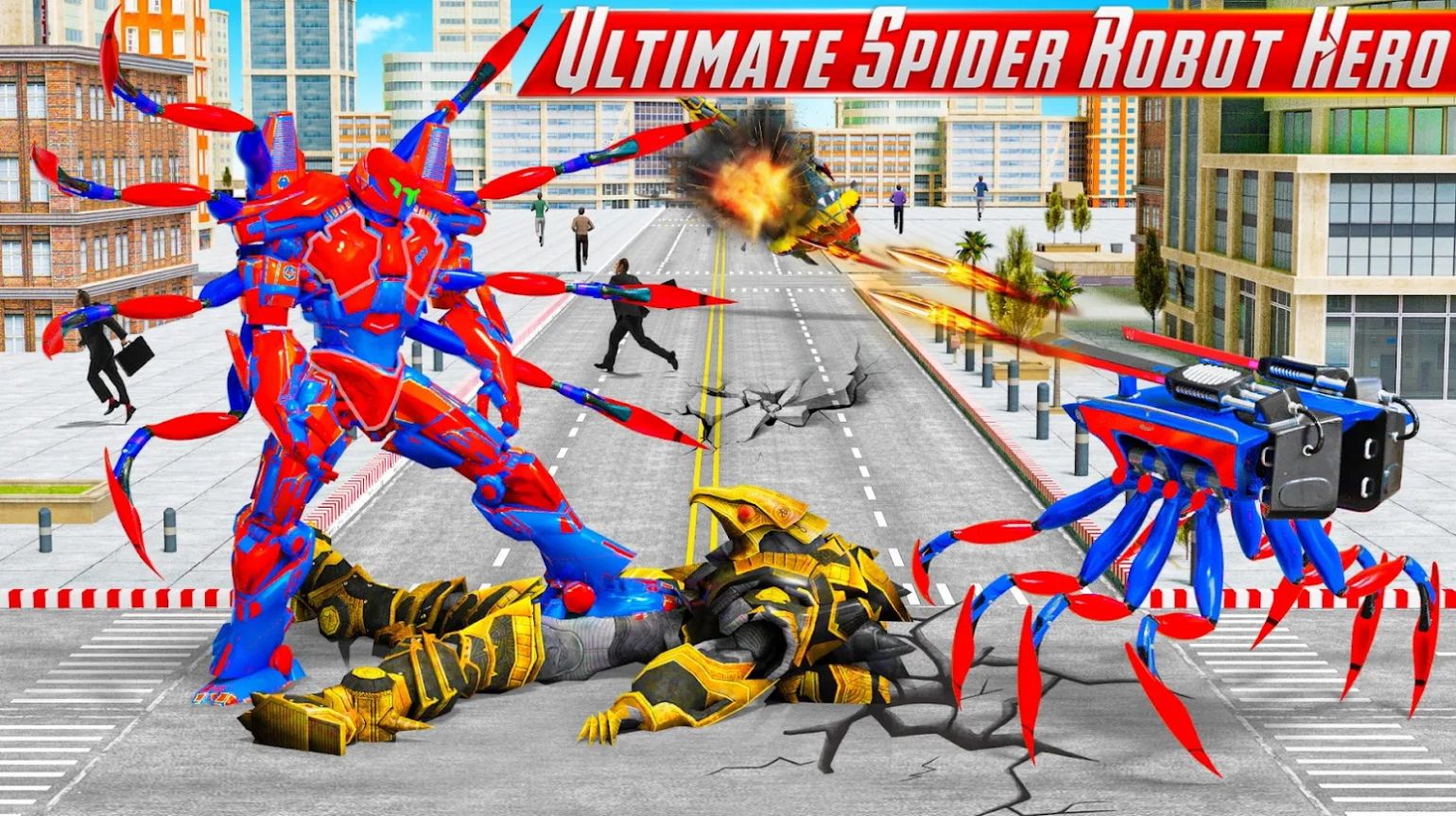 蜘蛛侠毁灭世界(Spider Robot Transform)