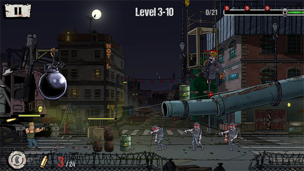 僵尸死城手机版(Shooting Zombie)截图2