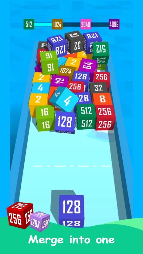 合并2048立方体游戏安卓版 截图1