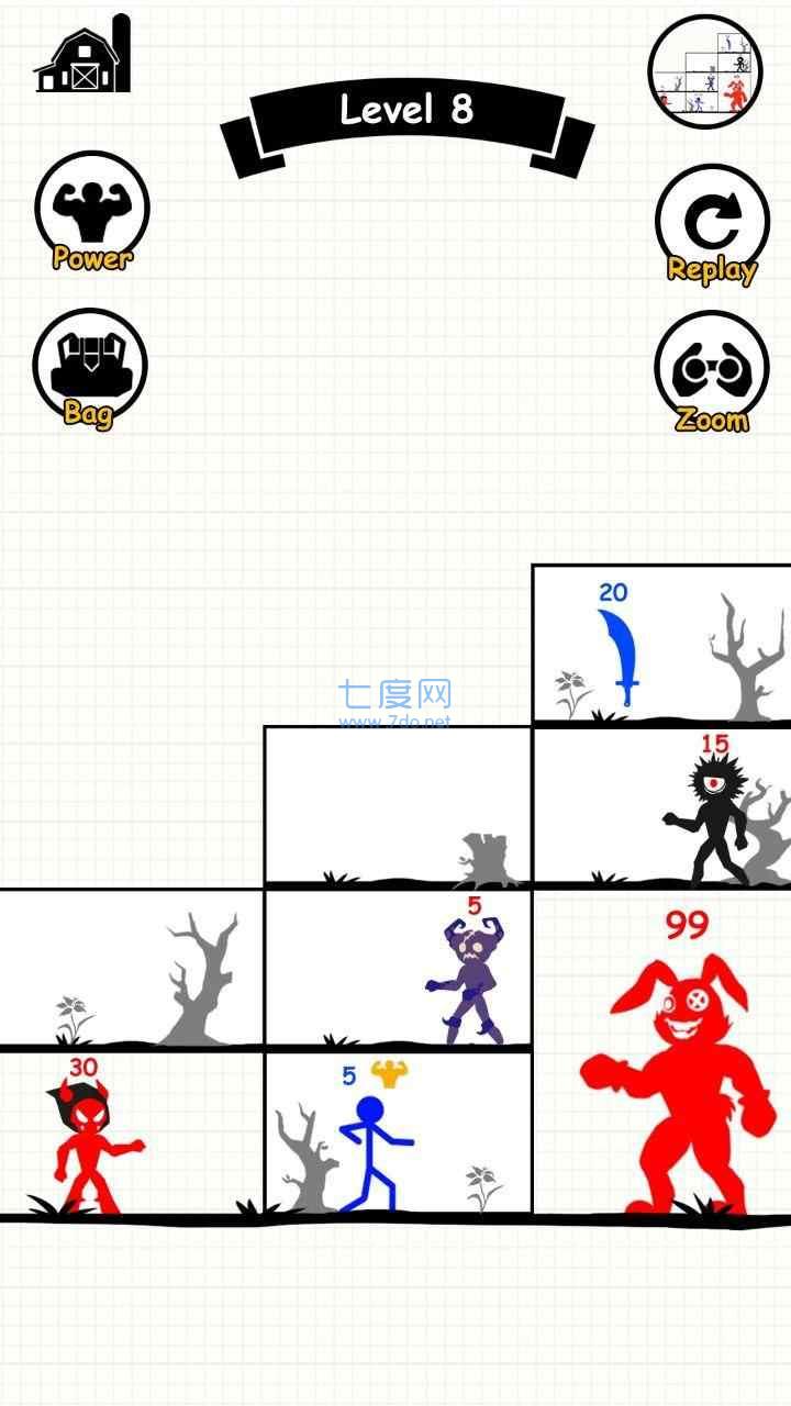 火柴人无尽战斗游戏