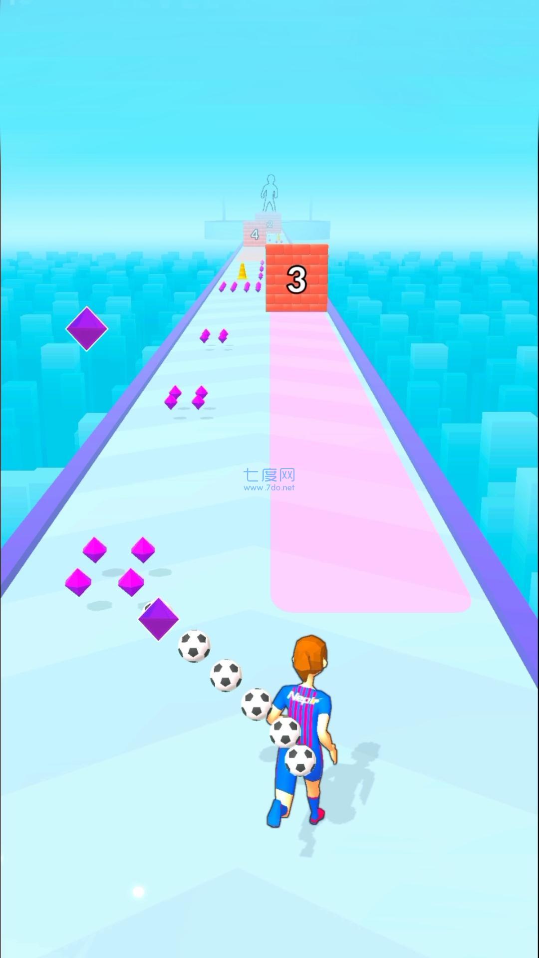 足球跑步者游戏