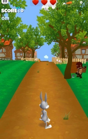 小兔子跑酷3D截图1