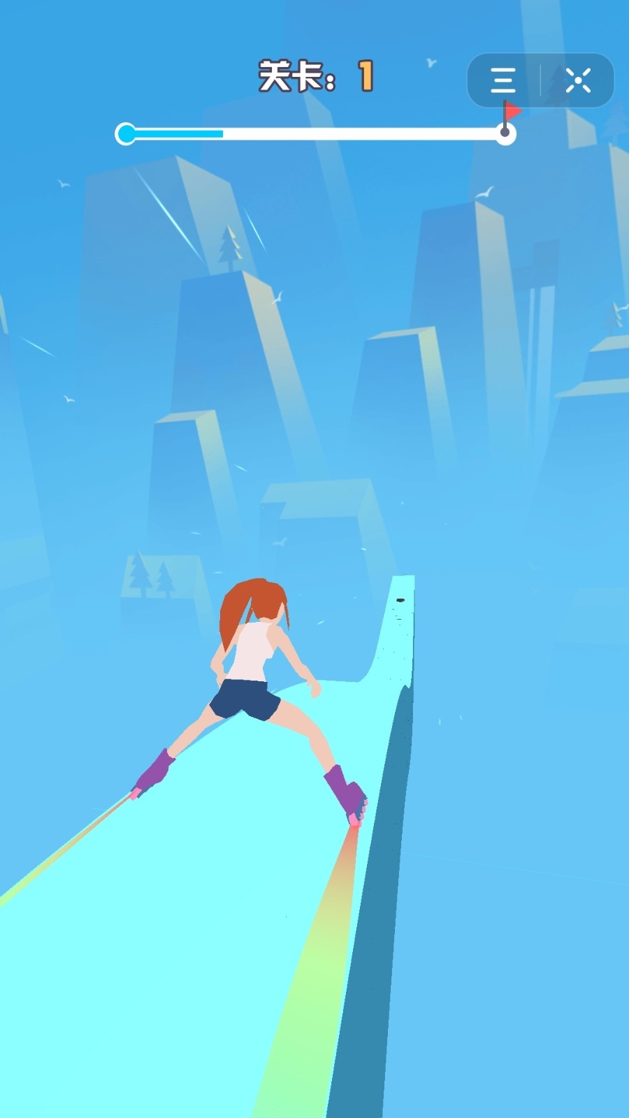 Roller Skating(空中轮滑3D)截图1