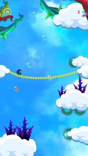 滚动的绳索天空截图2