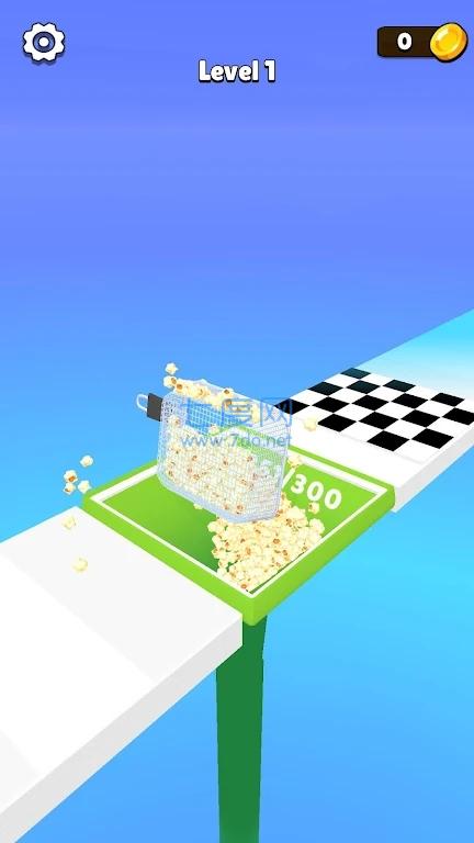 煎炸奔跑3D游戏