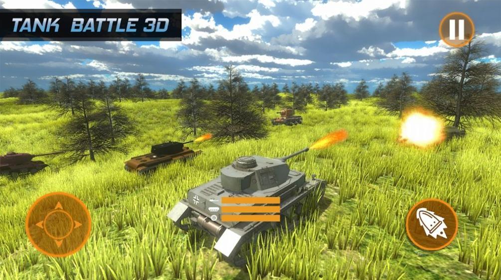 坦克3D战斗截图0