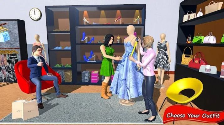 幸福的婚礼家庭梦想3D.jpg