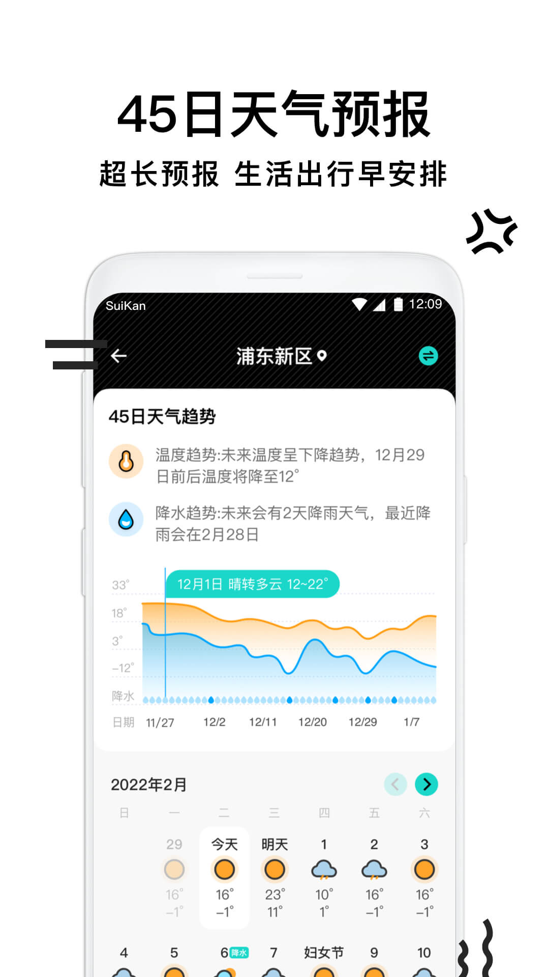 幸福天气管家截图0