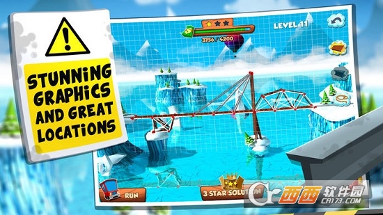 桥梁建造模拟器(Bridge Builder Simulator)截图2