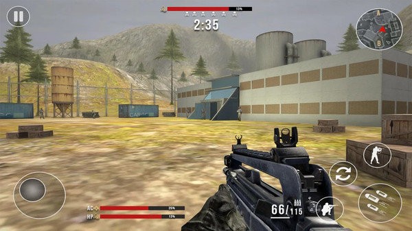 掩护射击战争截图3