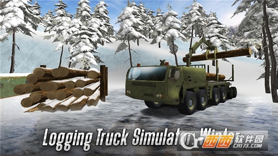冬季伐木卡车模拟器(Winter Logging Truck) v1.3 安卓版