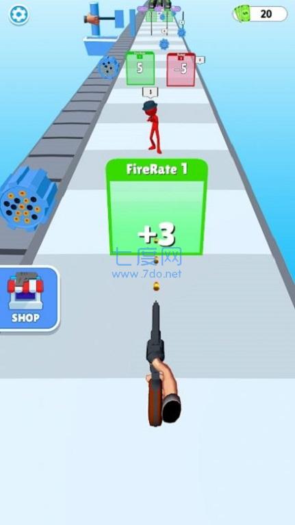 武器切换跑游戏截图0