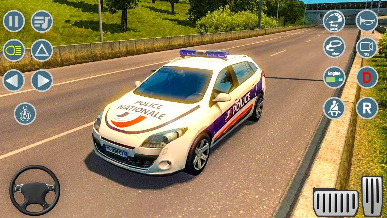 超级警车模拟截图0